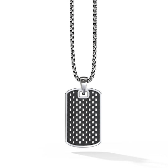 Vida Pendant | 925 Sterling Silver, Rhodium Plating & Glossy Finish