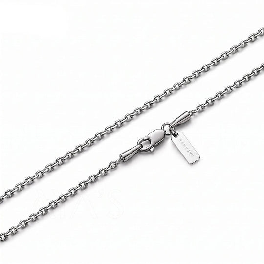 925 Silver Personalised Cable Chain - 2.5 mm