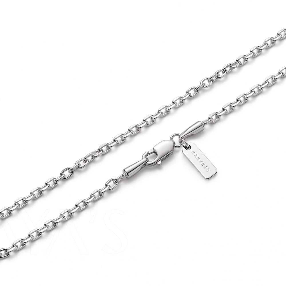 925 Silver Personalised Cable Chain - 3.5 mm