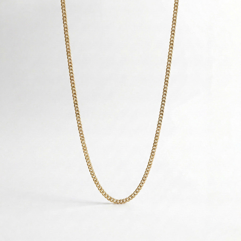 925 Silver Cuban Chain - 3 mm