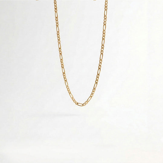 925 Silver Figaro Chain - 3 mm
