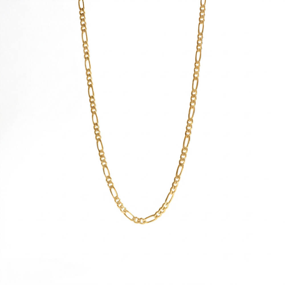 925 Silver Figaro Chain - 4 mm