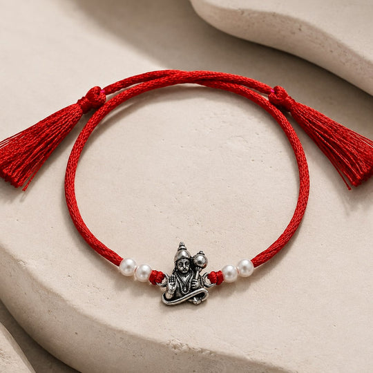 925 Silver Hanuman Ji Rakhi