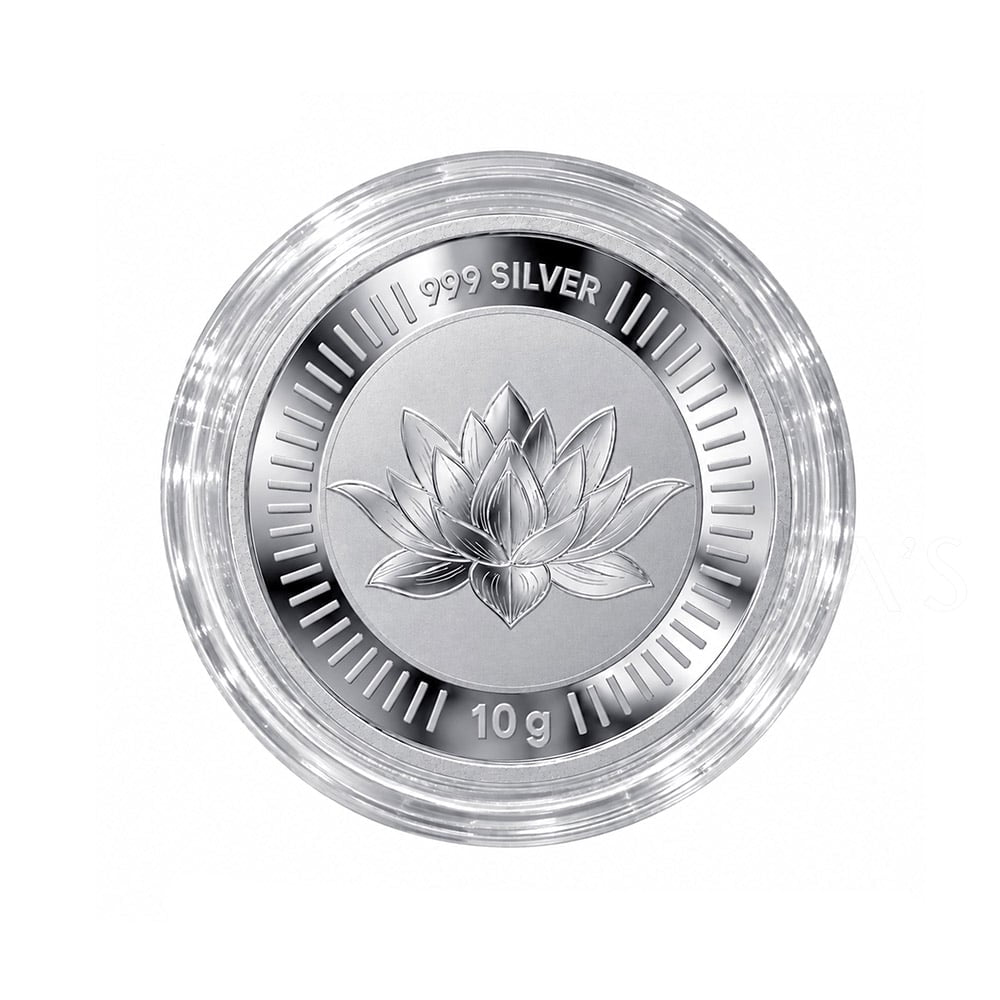AYA'S Sacred Lotus 999 Silver Coin (10g)