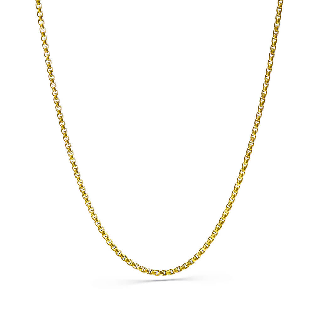 Maori Chain | 925 Sterling Silver, Rhodium Plating & Glossy Finish