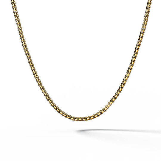 Maori Chain ( 2.5 mm ) | 925 Sterling Silver, Rhodium Plating & Glossy Finish