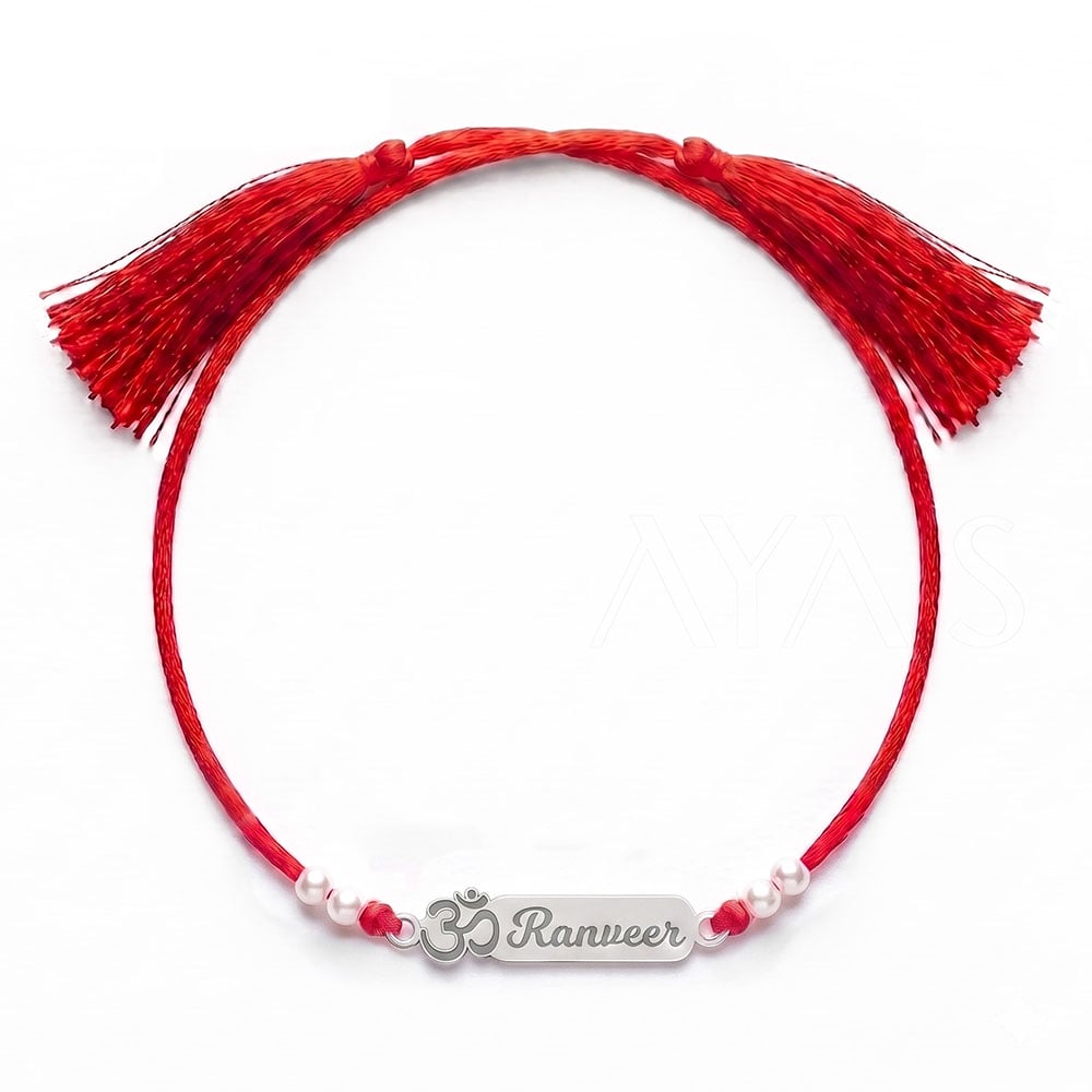 Demifine Personalised Divine Om Rakhi