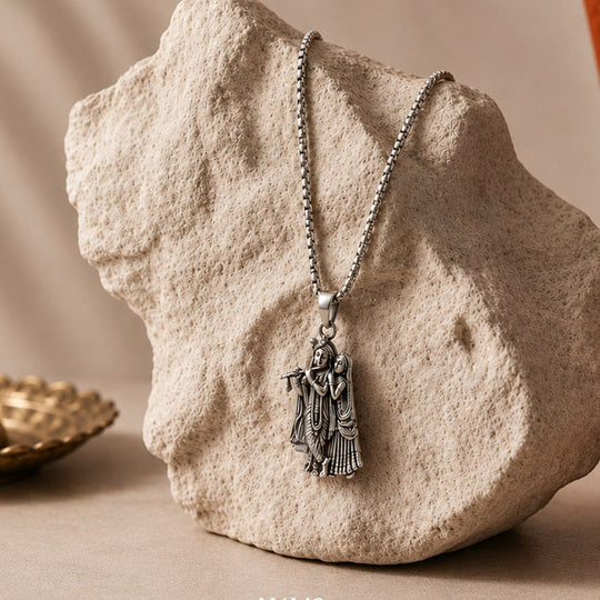 Radha Krishna Love Pendant