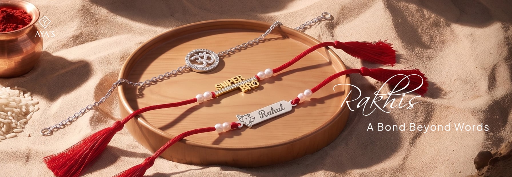 Silver Rakhis