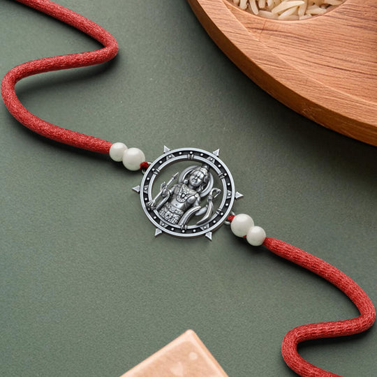 Silver Ram Lalla Rakhi | 925 Sterling Silver