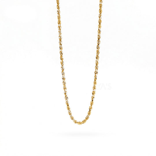 925 Silver Rope Chain - 3 mm