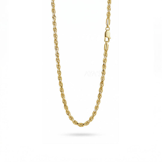925 Silver Rope Chain - 4 mm
