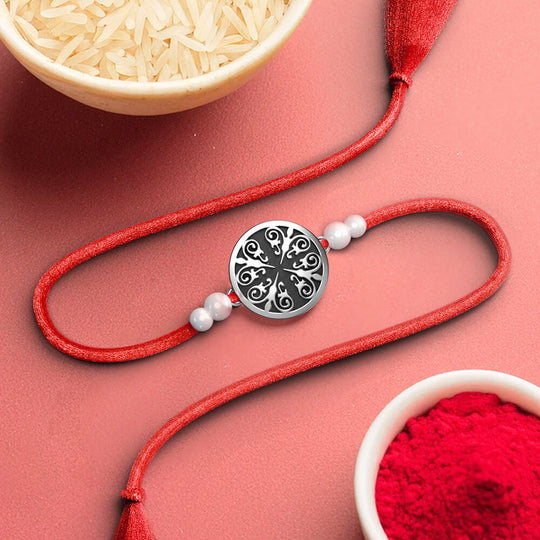 Silver Harmony Rakhi | 925 Sterling Silver