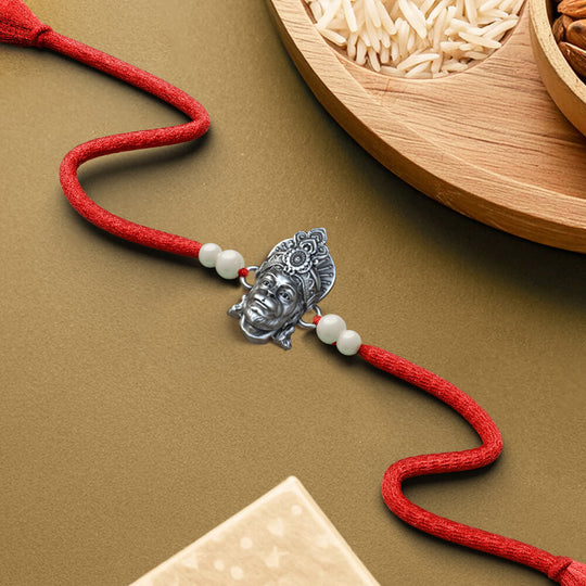 Silver Bajrangbali Rakhi | 925 Sterling Silver