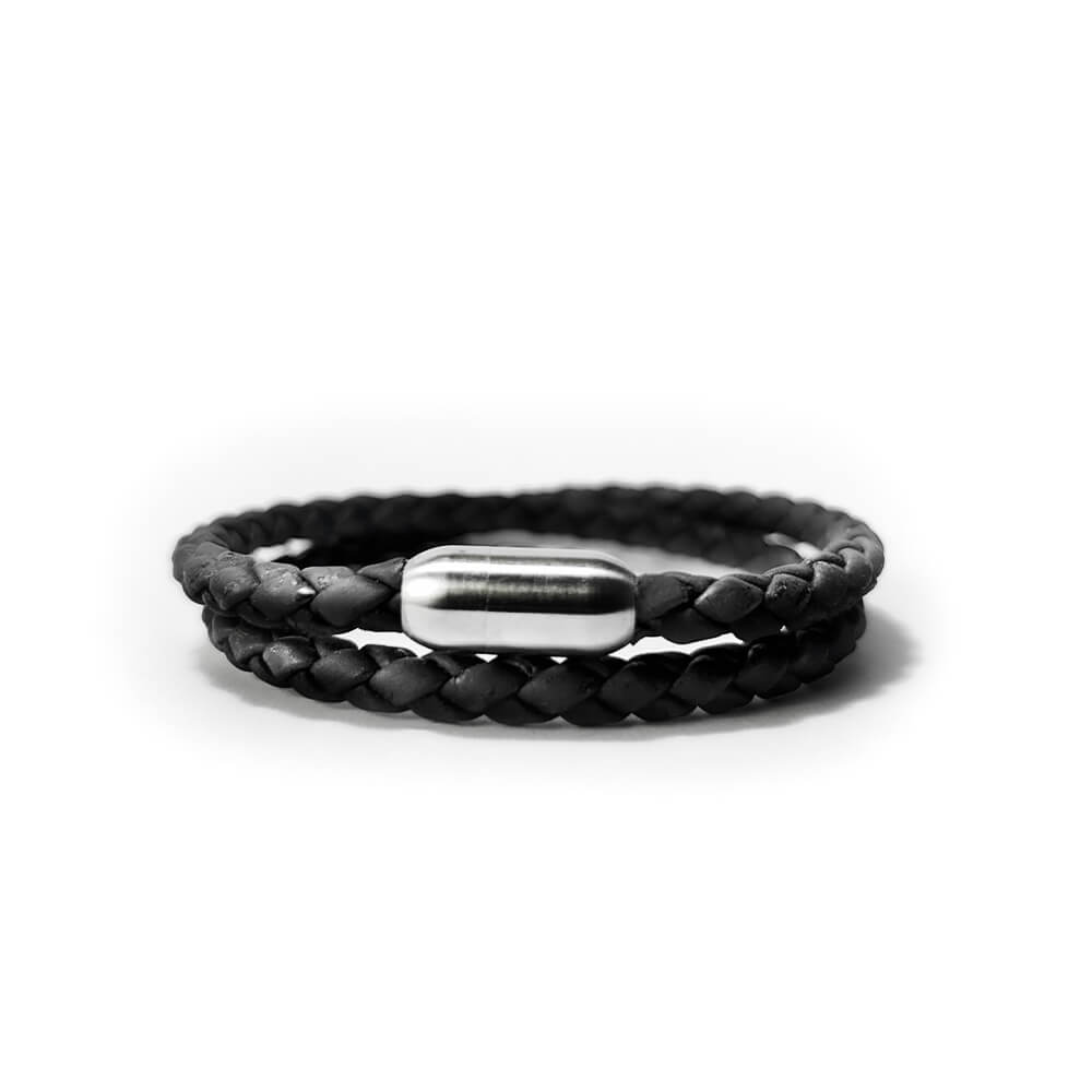 Blaze Bracelet | Stainless Steel, Premium Cork & Glossy Finish