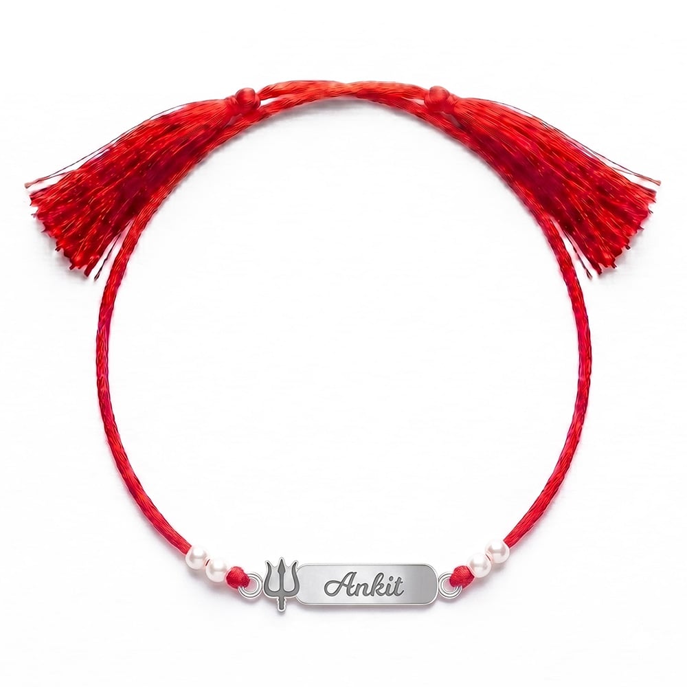 Demifine Personalised Trishul Rakhi